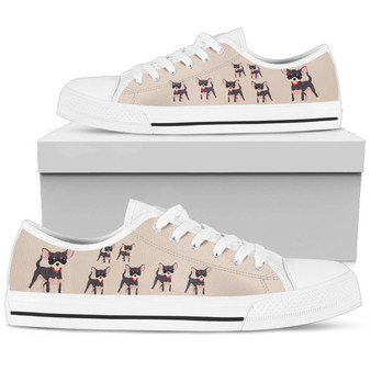 Cartoon Brown Chihuahua Shoes