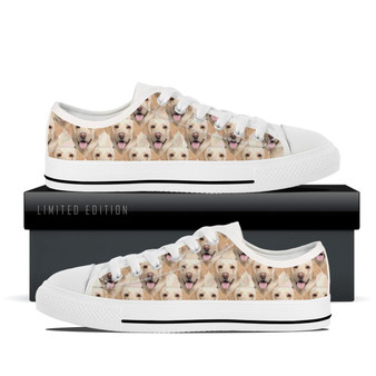 Golden Retriever Canvas Shoes 2