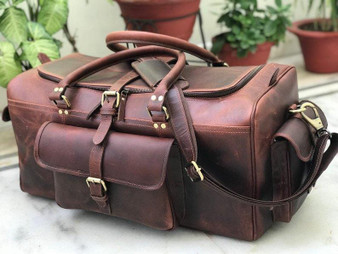 Wilson Leather Duffel Bag