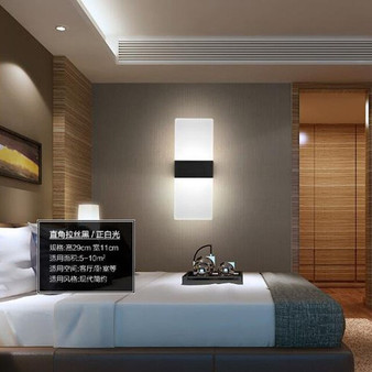 ECOBRT Modern Wall Light Led Indoor Wall Lamps Led Wall Sconces Lighting for Bedroom Room