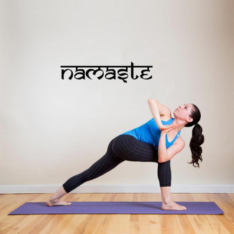 Namaste Yoga Studio Vinyl Sticker Decal Wall Art