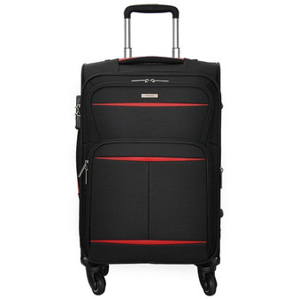 Hanke Soft Cloth Suitcase Waterproof Expandable Luggage Trolley Case Spinner Wheels Rolling Luggage for Travel 20-28 Inch H8662