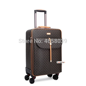 Women Luggage bag with handbag Rolling Suitcase set