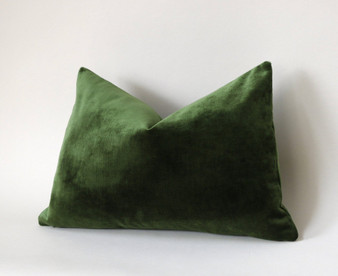 Green Velvet Cushion Cover / Green Velvet Pillow / Velvet Pillow Cover / Christmas Pillow Cover
