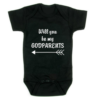 Will You Be My Godparents Onesie