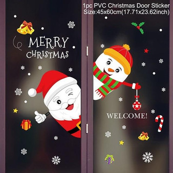 Window Stickers For Christmas Decoration