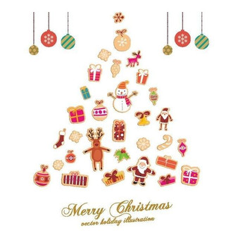 Christmas Decorations DIY Wall Stickers