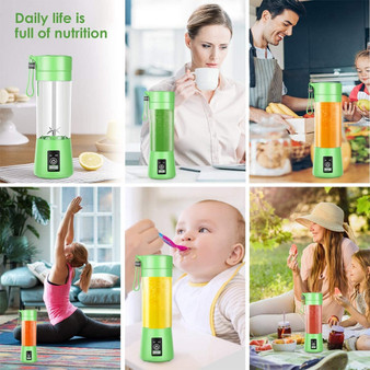 6-Blade Portable Juicer / Smoothie Maker / Blender - USB Charging