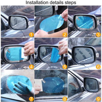 Waterproof Rearview Mirror Protector