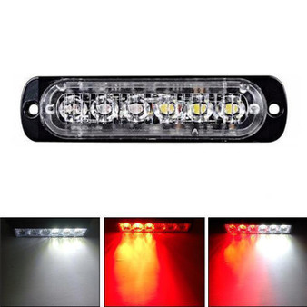 6-LED Car Strobe Flash Lights