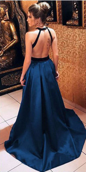 Affordable Long A-line Prom Dresses For Women Simple Party Dresses M980