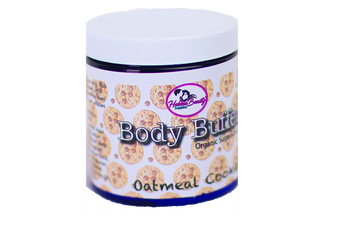 Whipped Oatmeal & Sugar Body Buffer | 100% Organic | Hydrating Body Scrub | Best Body Scrub for Dry Skin | Shea Butter | Body Care | Skin Moisturizer | Natural exfoliator | Habbie Beauty Supplies