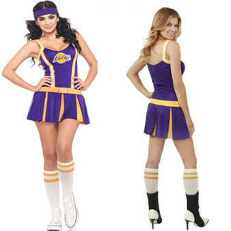 LA Lakers Cheerleader  Costume