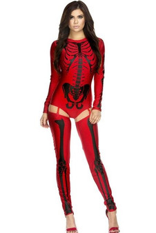 Skeleton Jumpsuit  Costume