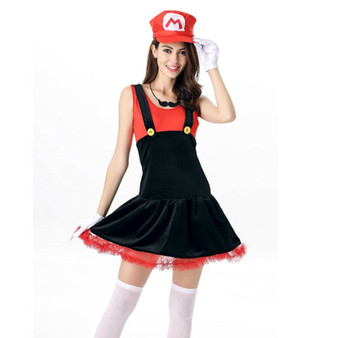 Sexy super Mario costume