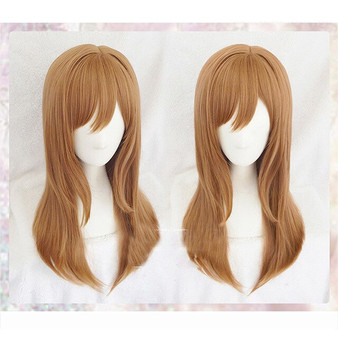 Ginger long hair  Wigs+wig Cap