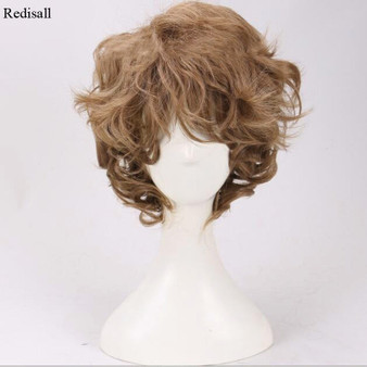 Lord of the Rings Wig Short Curly Wig