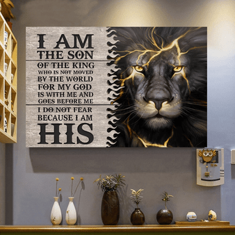 Lion I Am His Poster