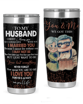 Valentine's Day Gift To My Husband Tumbler