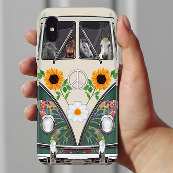 Horse Hippie Van Car Phone Case