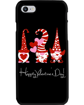 Happy Valentine's Day With Gnomes Phone Case