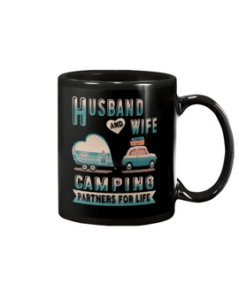 Valentine Day Gift, Husband And Wife Camping Mug