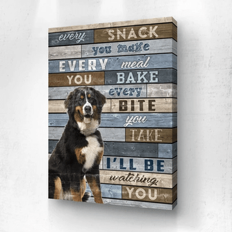 I Will Be Watching You, Bernese Mountain Dog Poster