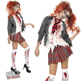 School Girl Zombie  Costumes