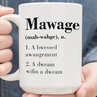 Mawage Mug