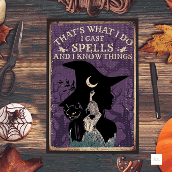 That's What I Do I Cast Spell and I Know Things Poster