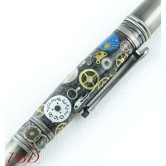 Handcrafted Steampunk Themed Pen