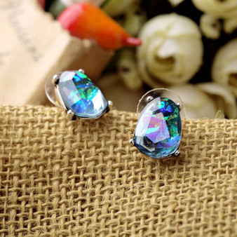 Opal Stud Earrings