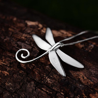 Wire Dragonfly Pendant