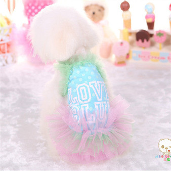 2016 Newest Lovable Pet Dog Tutu Small Dog Dress Summer