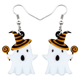 FREE OFFER Lollipop Ghost Halloween Earrings