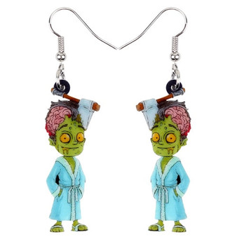 FREE OFFER Horrible Bathrobe Zombie Halloween Earrings