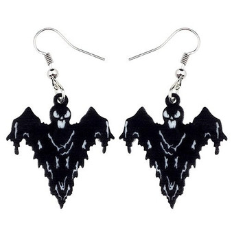 FREE OFFER Halloween Black Ghost Shadow Earrings