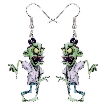 FREE OFFER Cartoon Scary Zombie Halloween Earrings