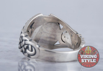 Sleipnir Ring - Endless Knot, 925 Silver