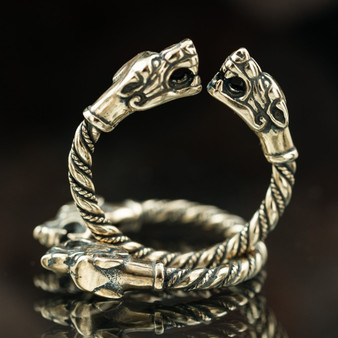 Bronze Fenrir Ring
