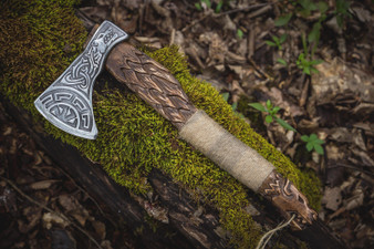 Handmade Viking Axe - Fenrir