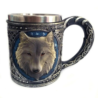 Viking Wolf Mug