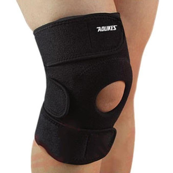 Adjustable Unisex Knee Pads Stabilizer Sports Outdoor Sports Black Knee Patella Support Brace Sleeve Wrap Knee Protectors