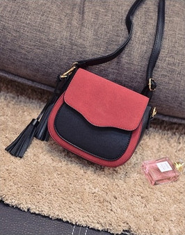 Retro 2 Tone Flap Bag