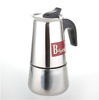 New Arrival Free shipping Espresso Coffee Pots 2 cups stainless steel Moka Pot in stock