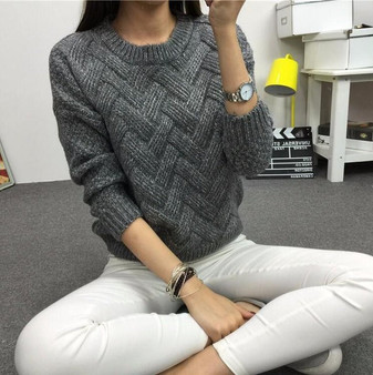 O-neck Pullover Sweater
