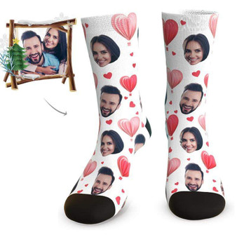 "BEST US" Face Socks - Personalized Love Gifts