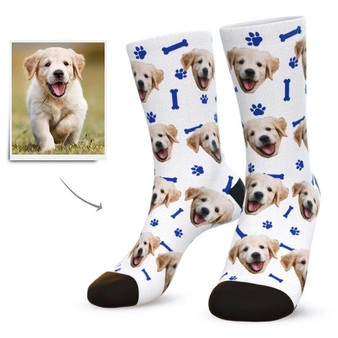 Custom Dog Face Socks - Gifts For Dog Lovers