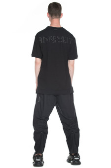 PANTS - PANSTARRS - LOOSE FIT TAPERED  - BLACK