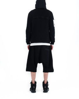 HOODIE KNIT - BLACK/BLACK